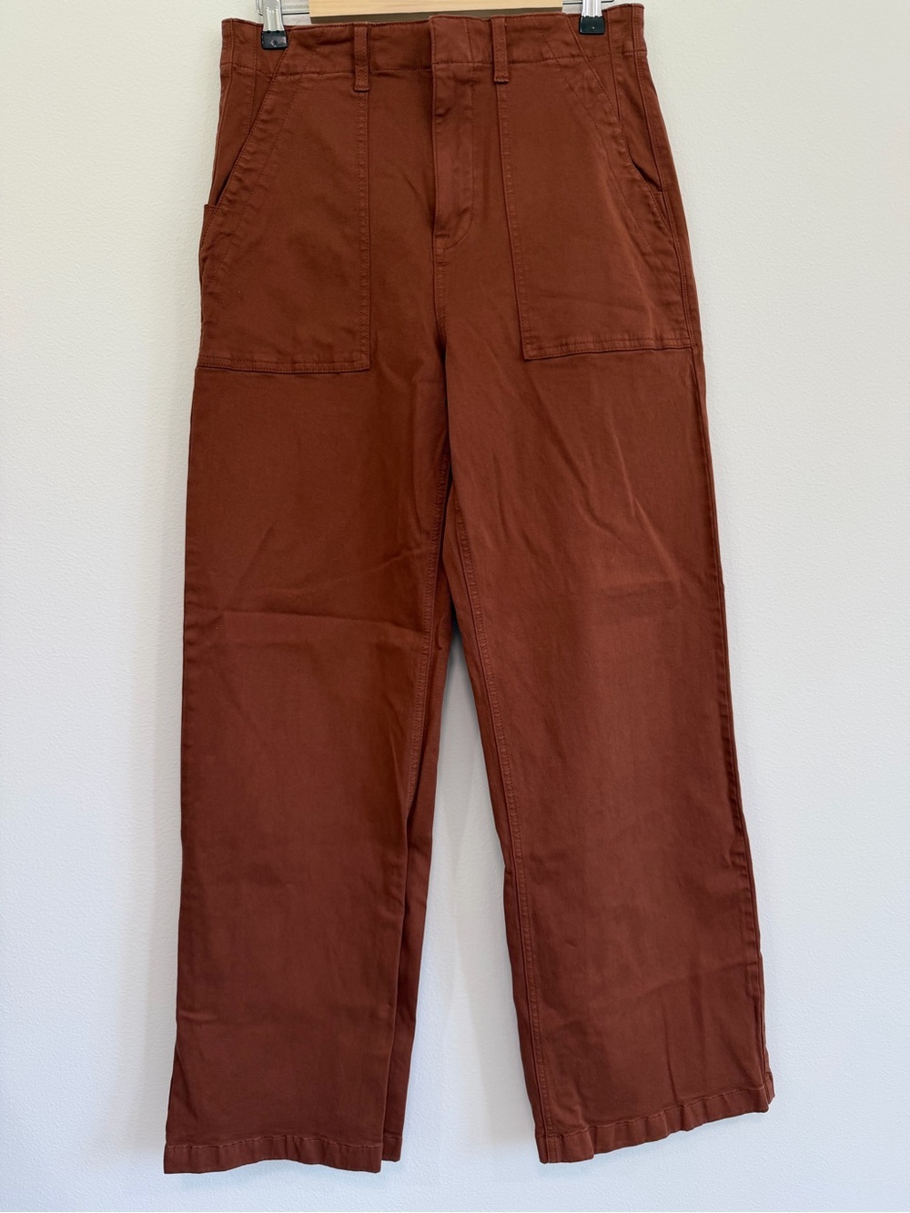 Anthropologie Pistola High Rise Wide-Leg Utility Pants in Spice Size 30 - Picture 3 of 7